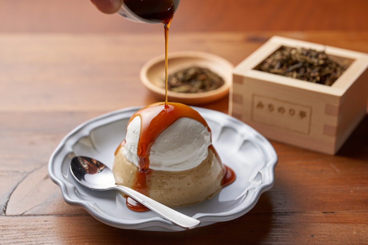 ほうじ茶プリン