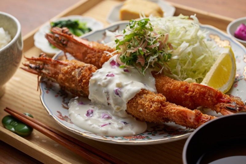 大海老フライ御膳