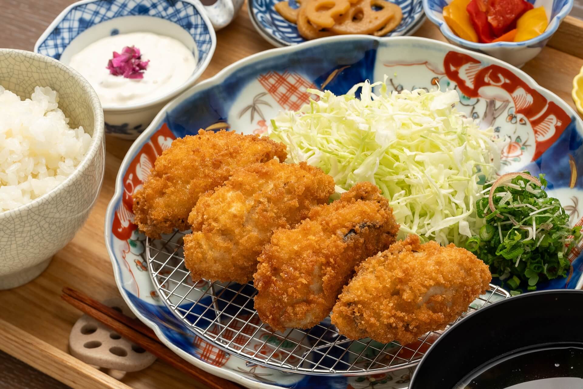 Hiroshima Oyster Fry Set