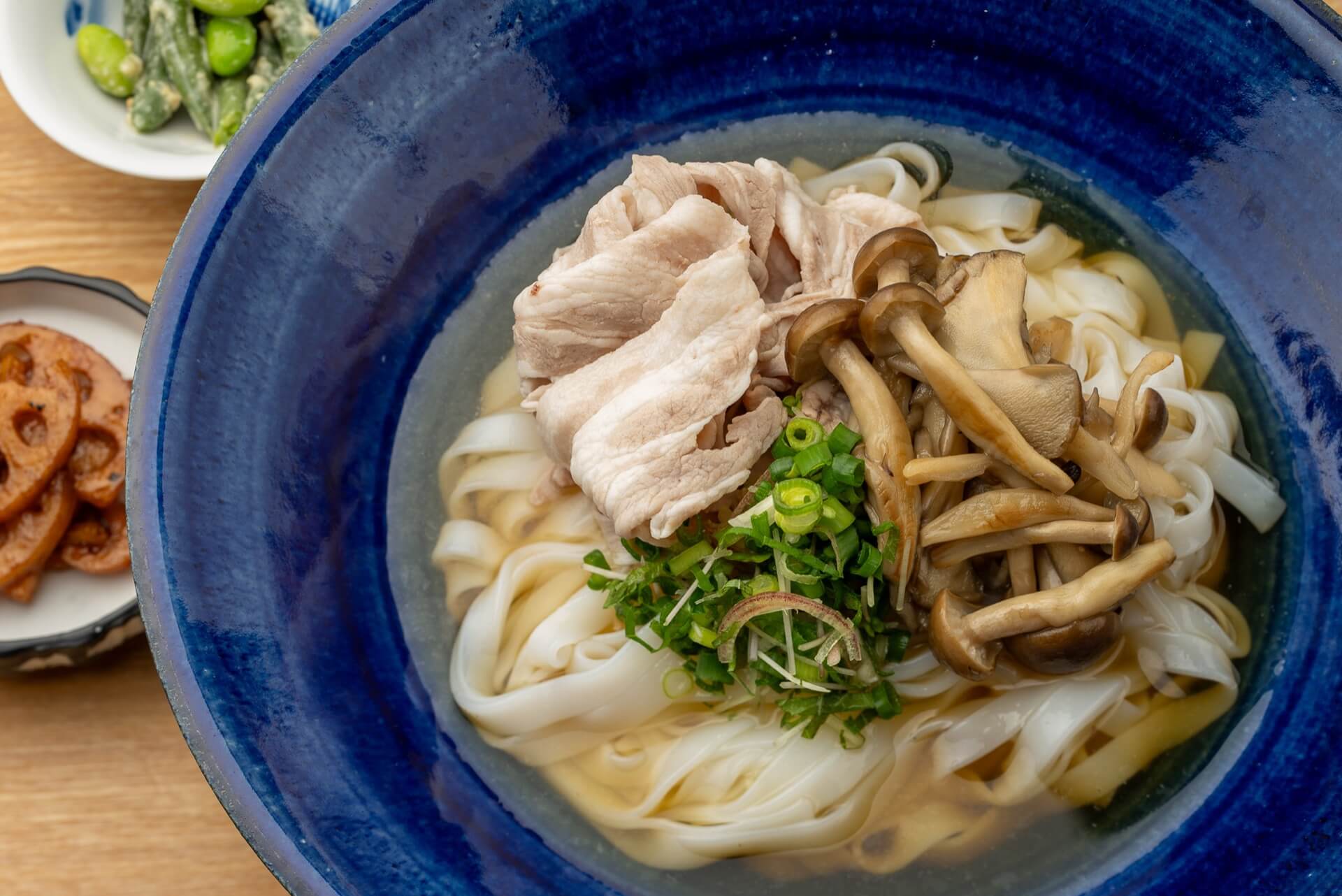 Pork and Mushroom Rice Noodles