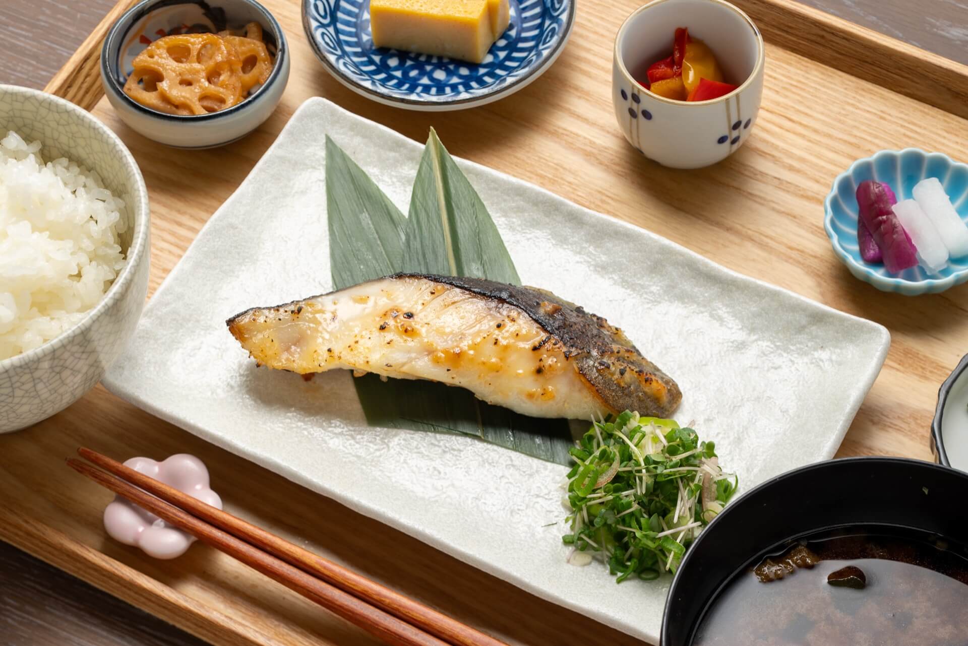 銀鱈西京麹焼き御膳